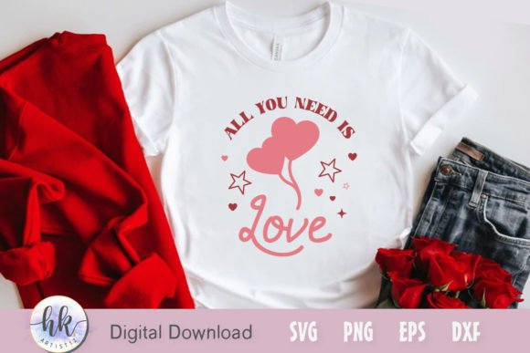 All You Need is Love Retro SVG Review
