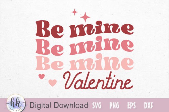 Be Mine Valentine Retro SVG Review for Embroidery