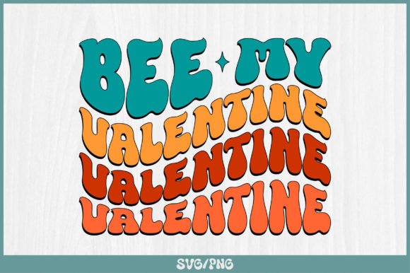 Bee My Valentine Retro Svg Design Review
