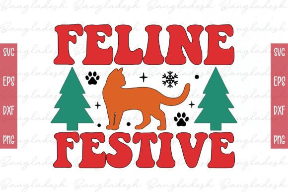 Feline Festive Retro Svg Review