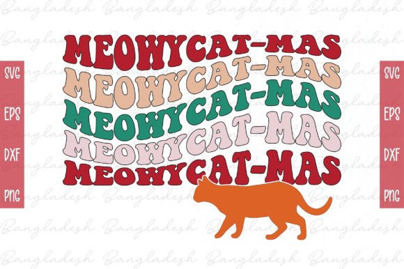 Meowy Catmas Retro Svg: A Designer’s Stitch Test