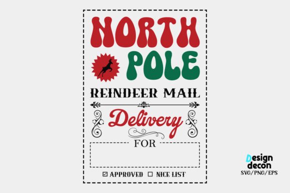 Reindeer Delivery Santa Sack Retro Svg Review
